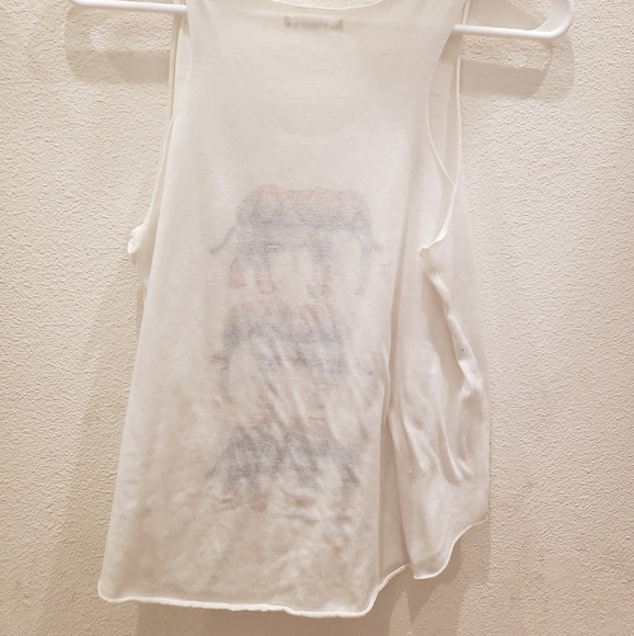 Small White elephant tank top - Picture 2 of 2